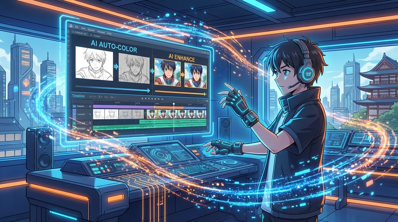 51视频AI动漫创作